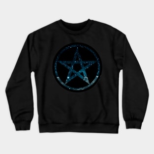 Starry Night Pentacle Crewneck Sweatshirt